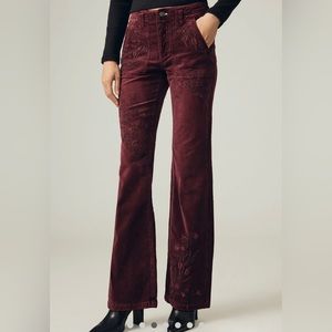 PILCRO velvet pants